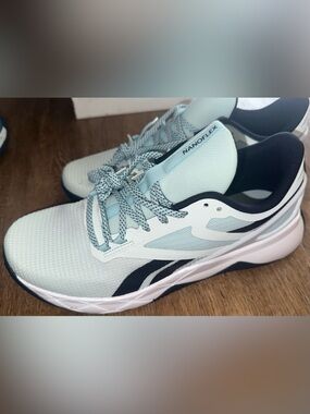 Reebok men’s mint green Nanoflex Running Shoes